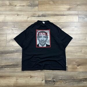 Vintage 2000’s Barack Obama Time Magazine Graphic Tee